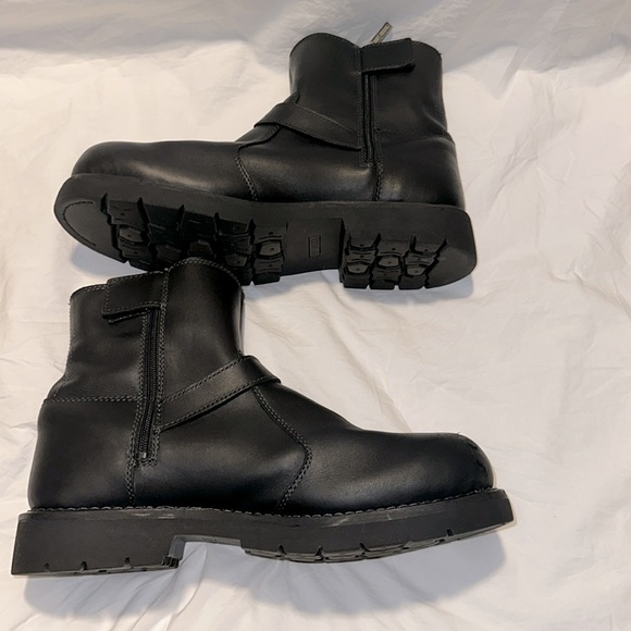 Harley Davidson Moto Riding Inner Zip Boot Size 13 M - Picture 8 of 16